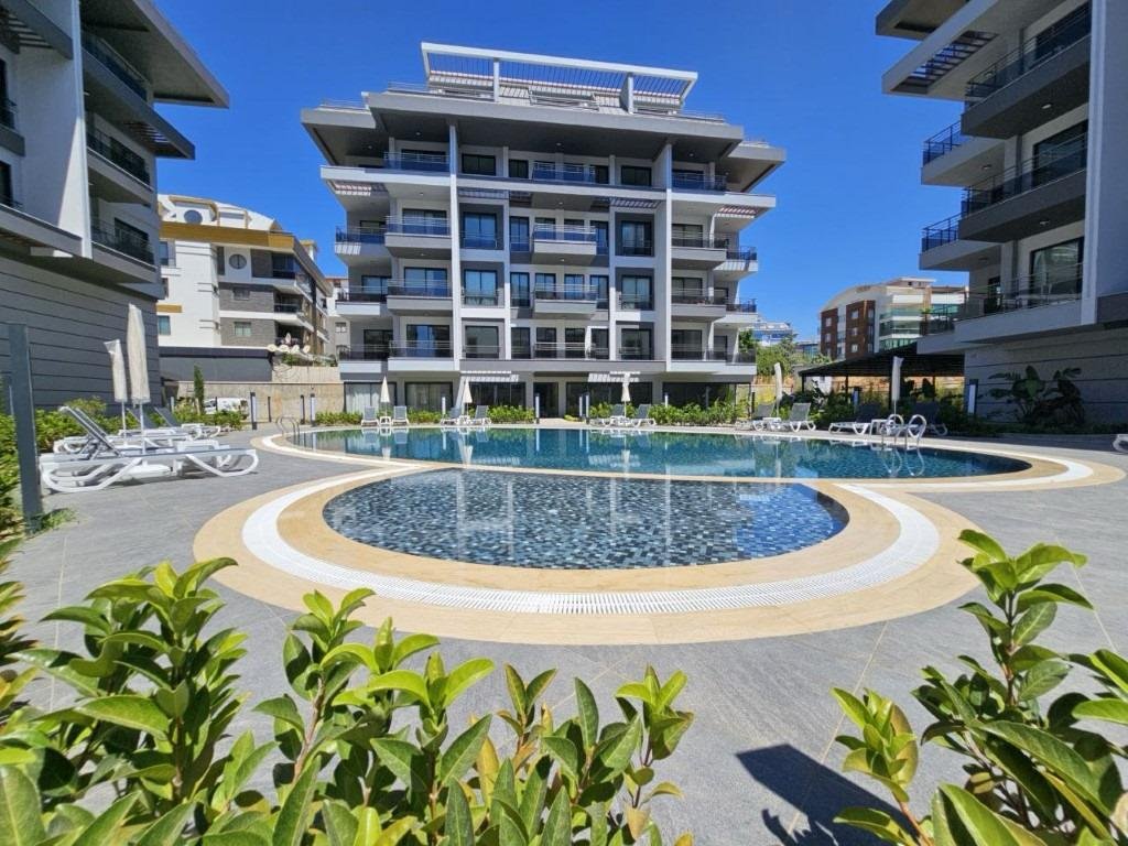 Сучасна квартира 1+1 у новому житловому комплексі в районі Оба