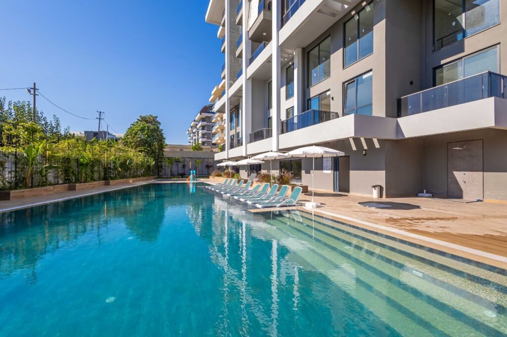 Двохрівнева квартира 2+1 Loft у престижному районі Каргиджак поряд з морем