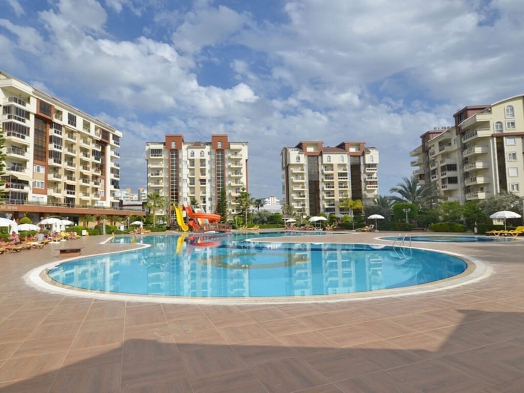 Квартира в лучшем семейном комплексе Авсаллара — максимум инфраструктуры у песчаного пляжа