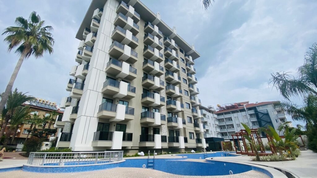 Новые апартаменты 1+1 в аренду в Алании