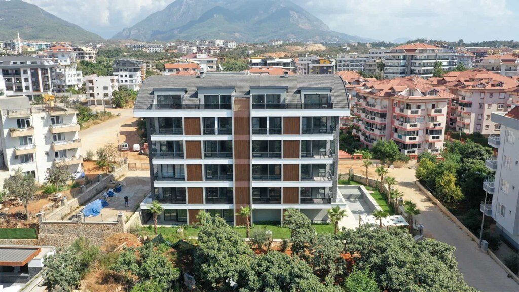 Квартира 1+1 в Оба, полностью готовая к проживанию