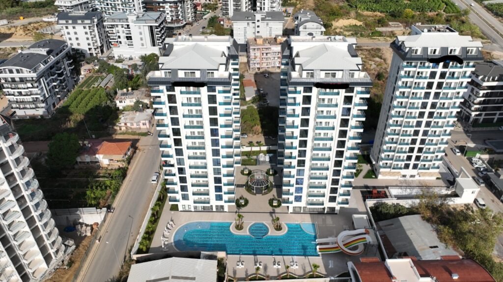 Квартира с видом на море на высоком этаже