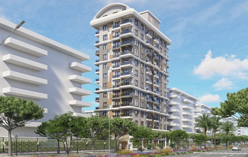 Комплекс на завершающем этапе в 100 м от моря