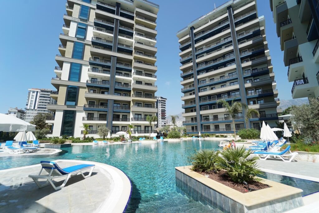 A fully finished apartment in a large complex with full infrastructure
