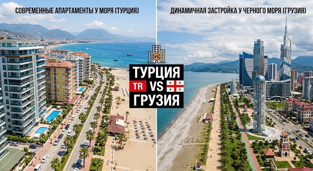 Турция или Грузия — что выбрать для жизни, отдыха и инвестиций?