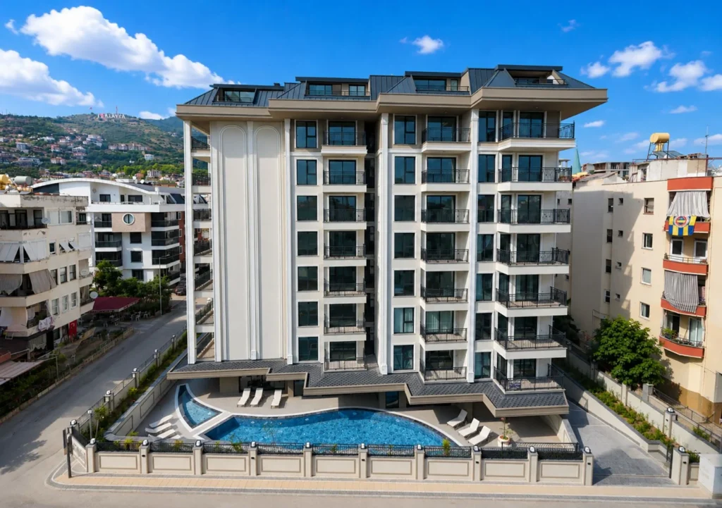 Alanya merkezinde 1+1 daire – piyasa fiyatının altında acil satış