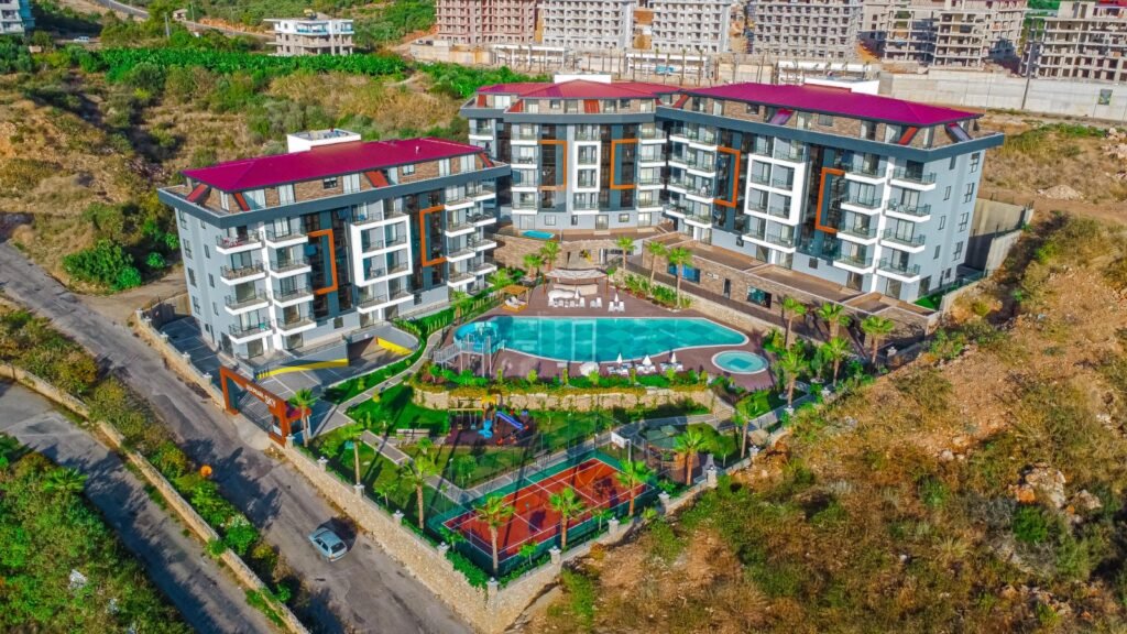 New 2+1 apartment for sale in Kestel, 65 m², 700 m to the sea - a modern complex with rich infrastructure