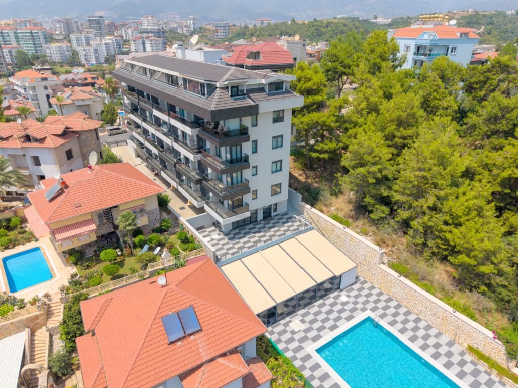 Apartamenty premium 1+1 i 3+1 w Kestel – 500 metrów od morza
